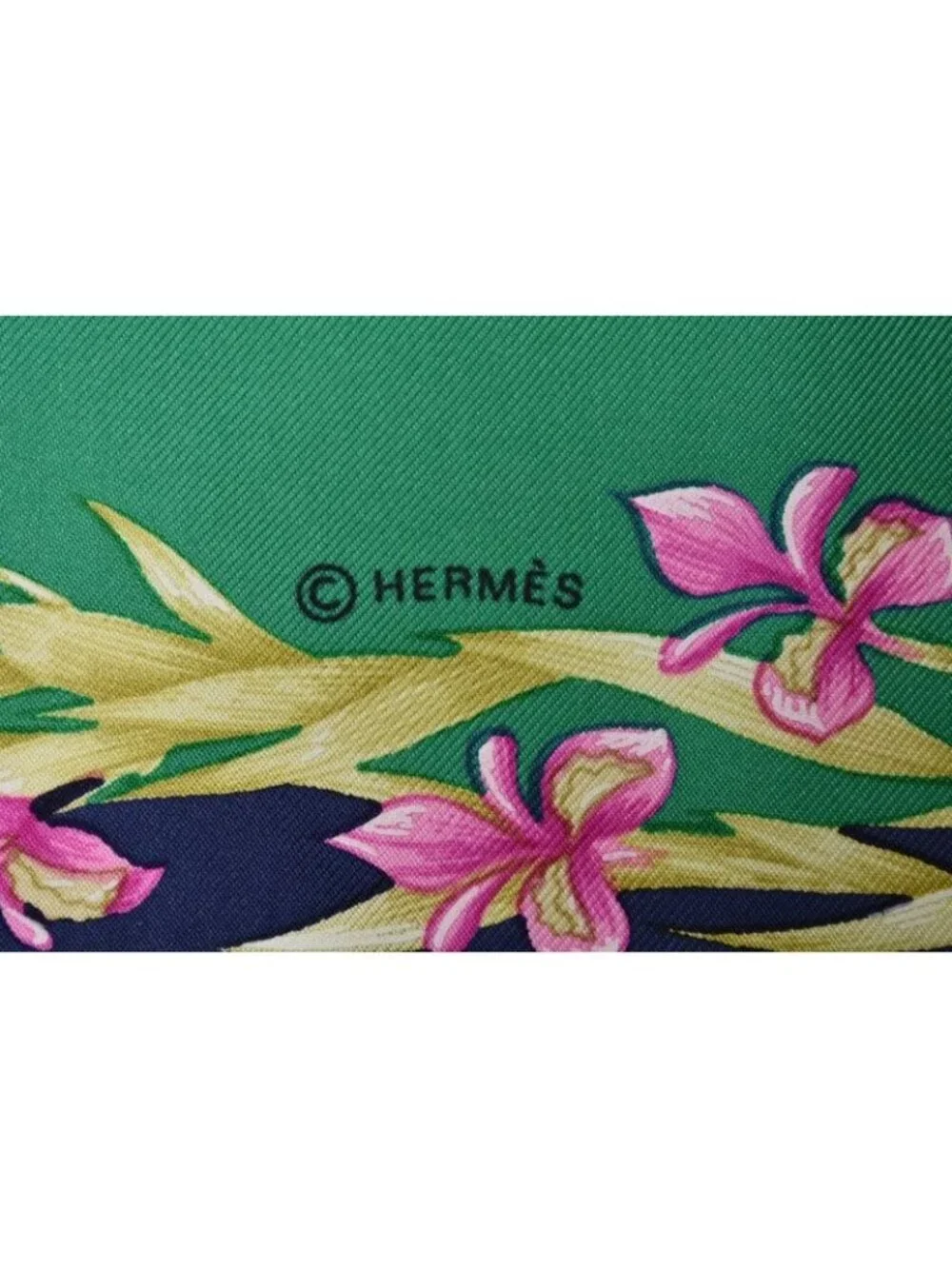 Hermes Scarf Carre 90 Silk Twill Flower Blooming Horse Hd'origny Henri - Picture 11 of 13
